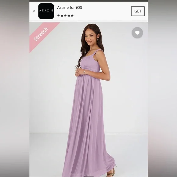 Maternity Bridesmaid/ Wedding Dress, untouched, tags on, vintage mauve, size:A6 - Picture 1 of 4